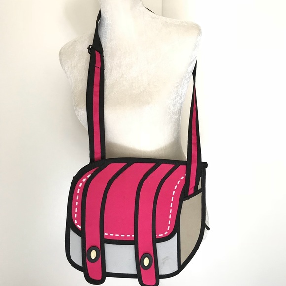 Hot Topic Handbags - Kawaii Cartoon Pink Shoulder Bag